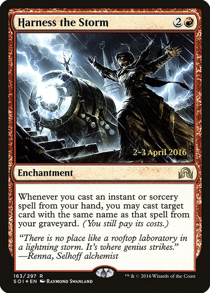 Harness the Storm [Shadows over Innistrad Prerelease Promos] | Good Games Cannington