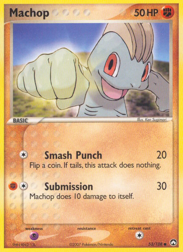 Machop (53/108) [EX: Power Keepers] | Good Games Cannington