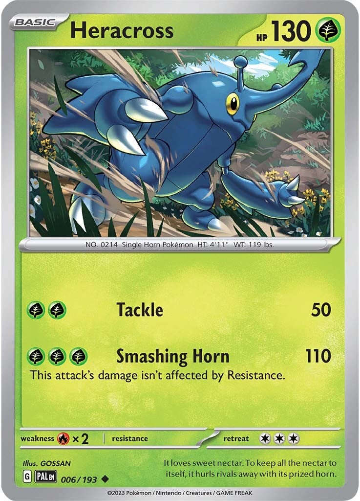 Heracross (006/193) [Scarlet & Violet: Paldea Evolved] | Good Games Cannington