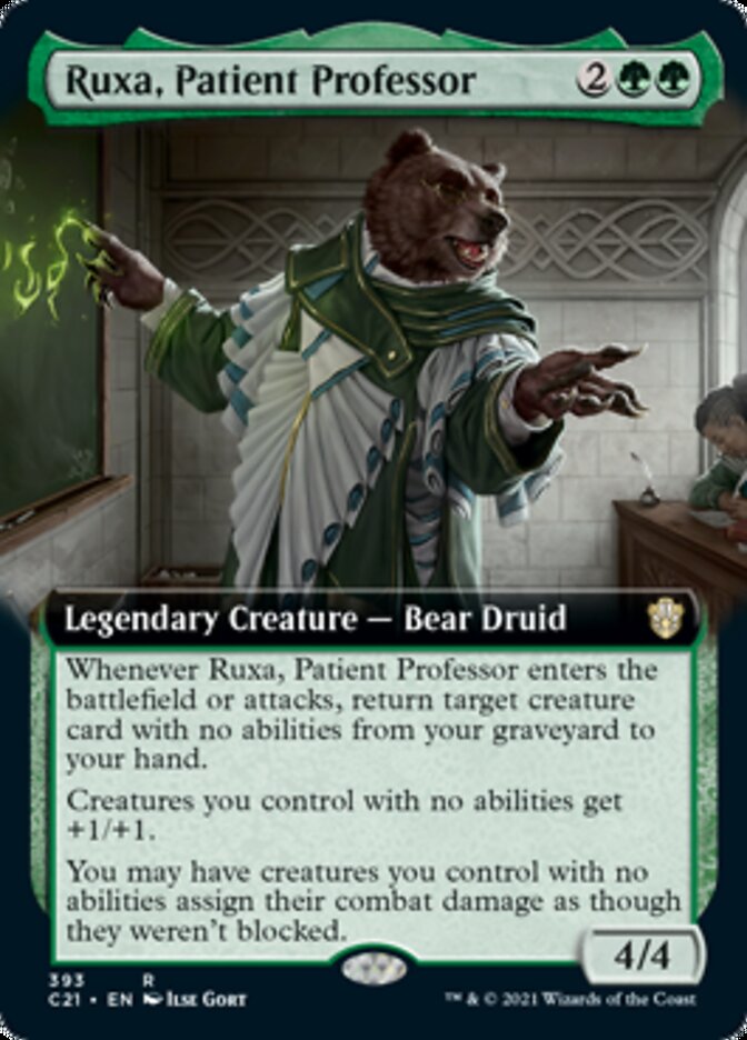 Ruxa, Patient Professor (Extended Art) [Commander 2021] | Good Games Cannington