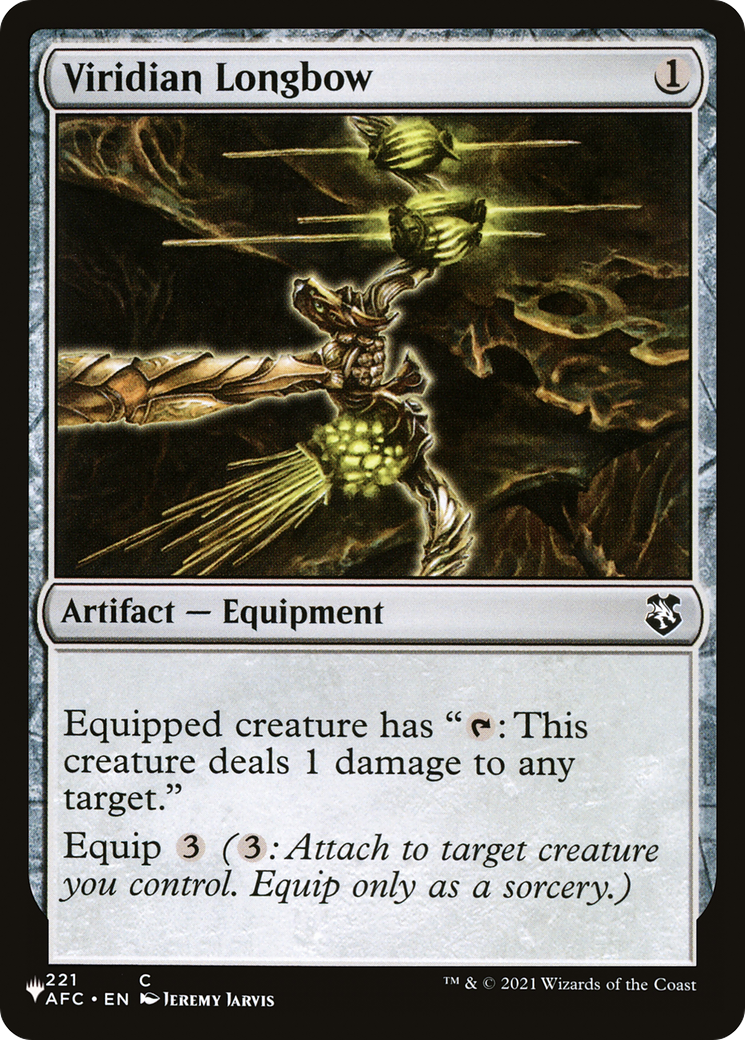Viridian Longbow [The List] | Good Games Cannington