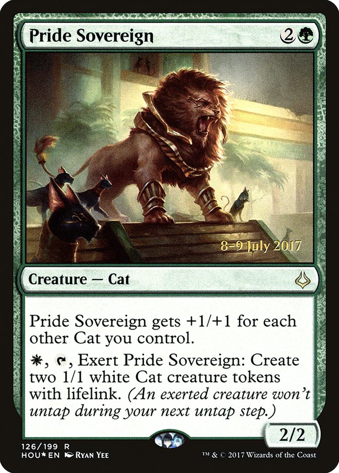 Pride Sovereign [Hour of Devastation Prerelease Promos] | Good Games Cannington