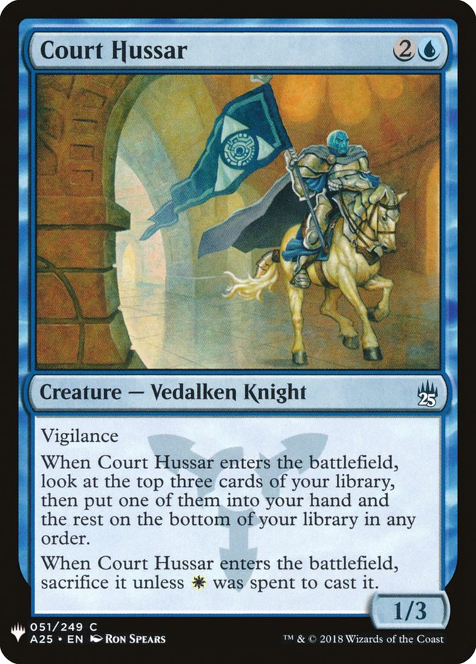 Court Hussar [Mystery Booster] | Good Games Cannington