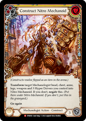Construct Nitro Mechanoid // Nitro Mechanoid [DYN092] (Dynasty)  Rainbow Foil | Good Games Cannington