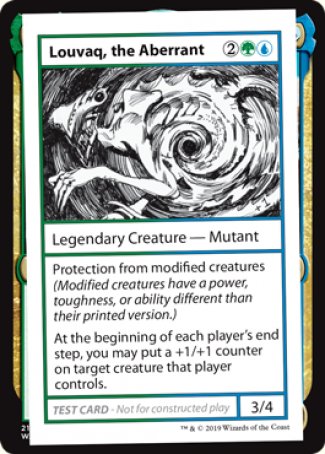 Louvaq, the Aberrant (2021 Edition) [Mystery Booster Playtest Cards] | Good Games Cannington