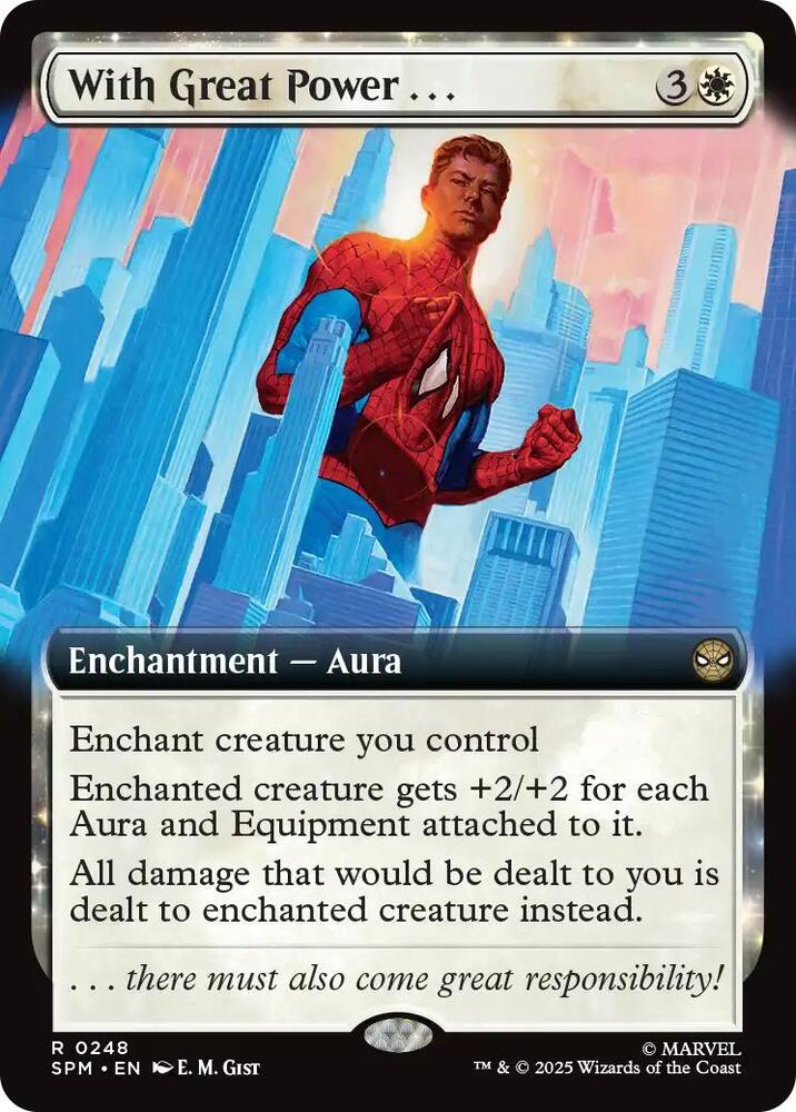 With Great Power . . . 248/198 (Marvel's Spider-Man)  - Extended Art | Good Games Cannington