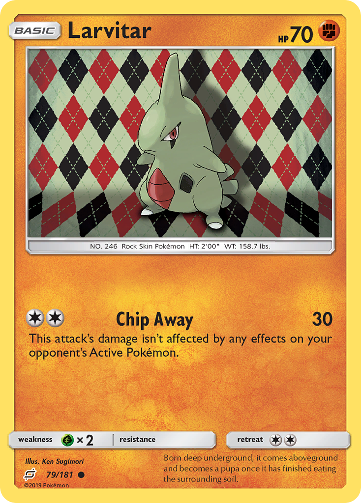Larvitar (79/181) [Sun & Moon: Team Up] | Good Games Cannington
