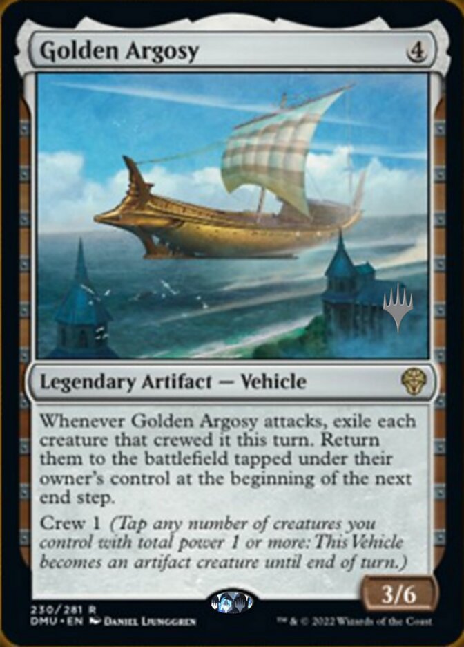 Golden Argosy (Promo Pack) [Dominaria United Promos] | Good Games Cannington