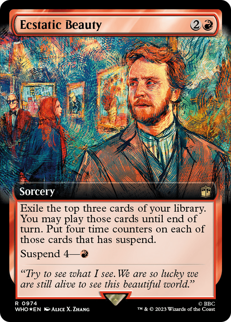 Ecstatic Beauty (Extended Art) (Surge Foil) [Doctor Who] | Good Games Cannington