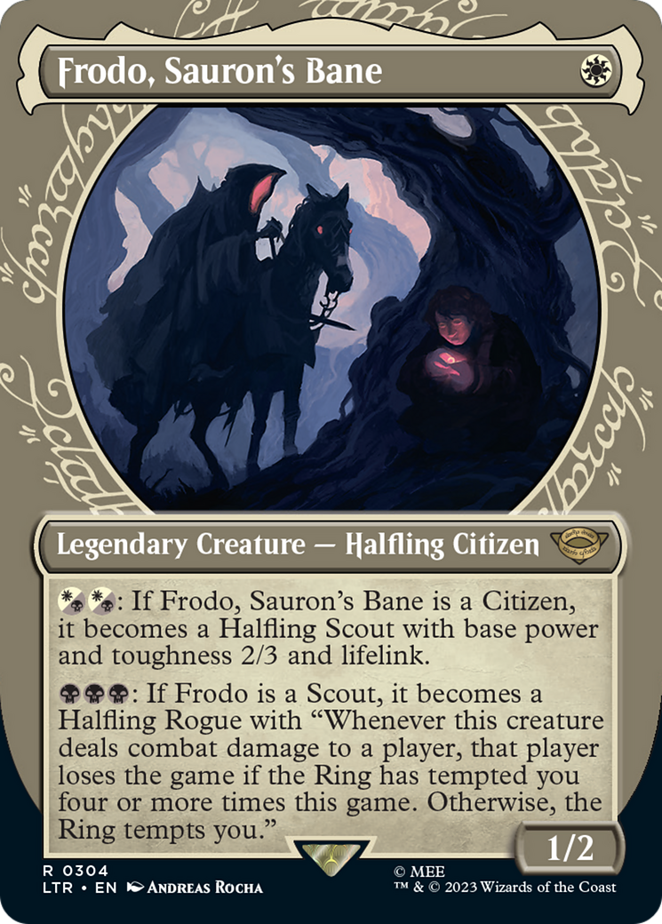 Frodo, Sauron's Bane (Showcase Ring Frame) [The Lord of the Rings: Tales of Middle-Earth] | Good Games Cannington