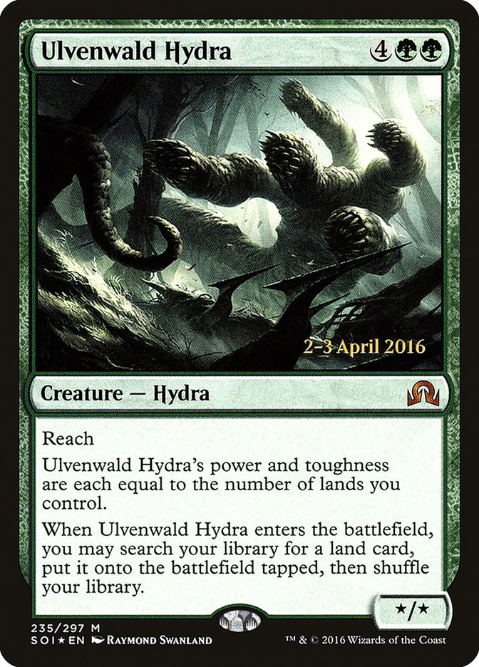 Ulvenwald Hydra [Shadows over Innistrad Prerelease Promos] | Good Games Cannington
