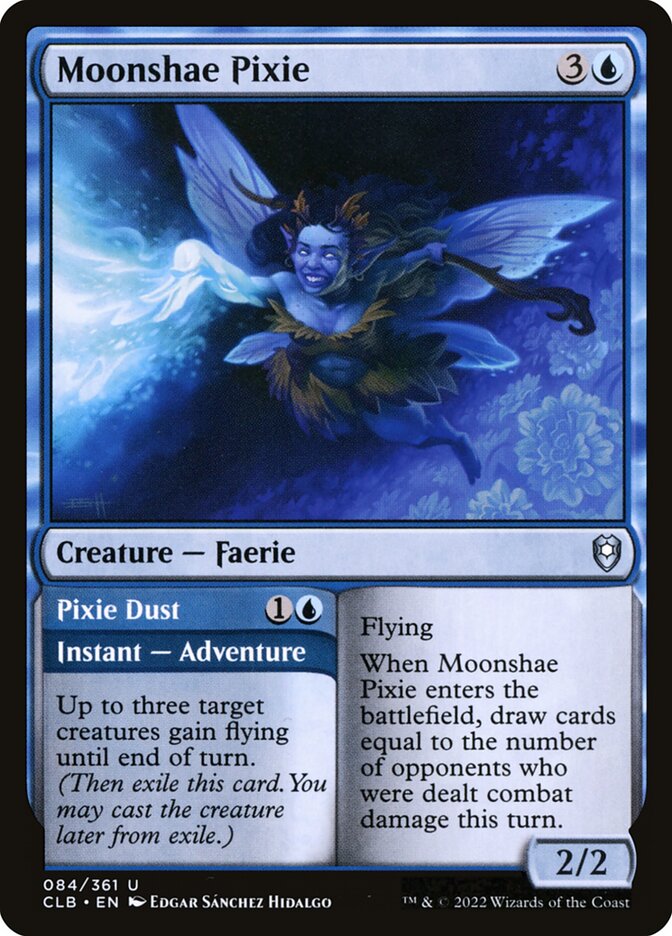 Moonshae Pixie // Pixie Dust 84 (Commander Legends: Battle for Baldur's Gate)  | Good Games Cannington