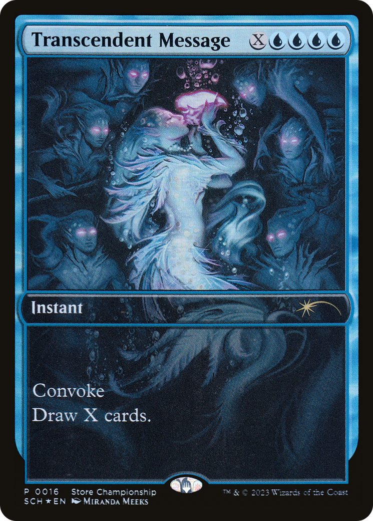 Transcendent Message [World Championship Promos] | Good Games Cannington