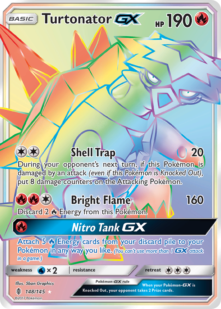 Turtonator GX (148/145) [Sun & Moon: Guardians Rising] | Good Games Cannington