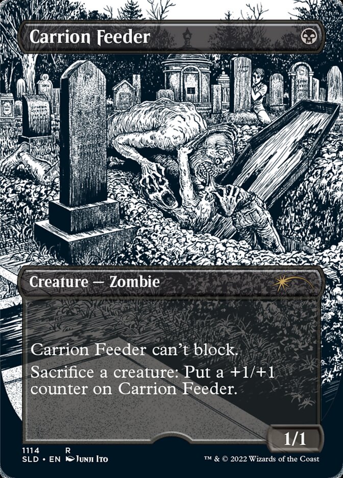 Carrion Feeder (Borderless) [Secret Lair Drop Series] | Good Games Cannington