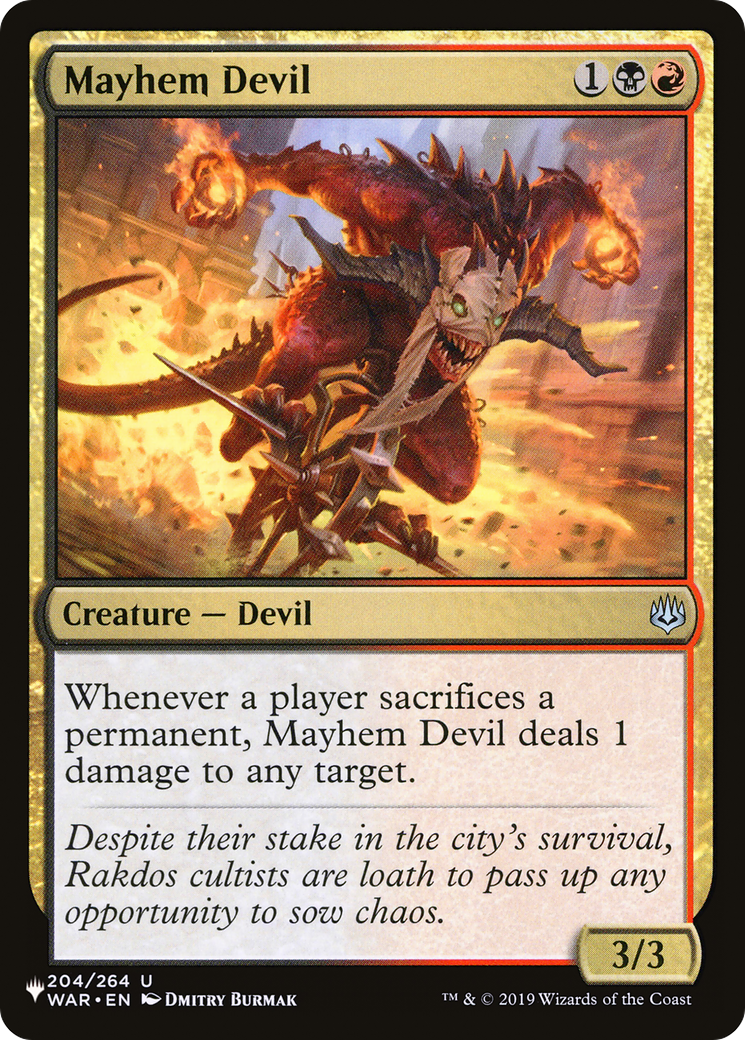 Mayhem Devil [The List] | Good Games Cannington