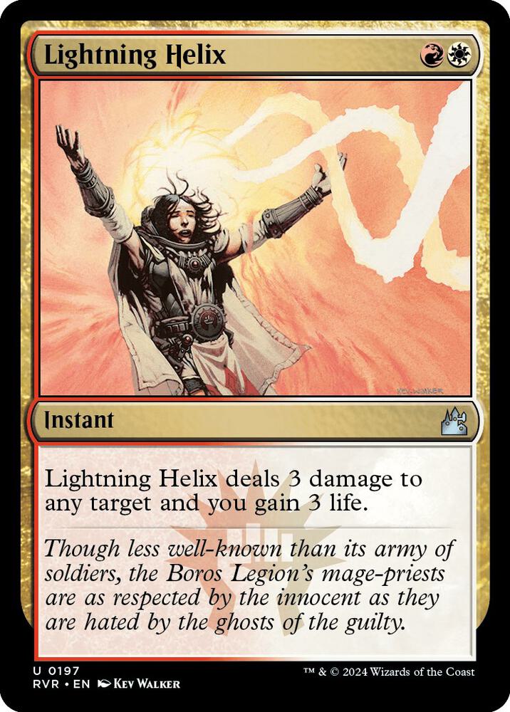 Lightning Helix 197/291 (Ravnica Remastered)  | Good Games Cannington
