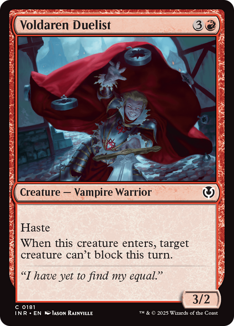Voldaren Duelist [Innistrad Remastered] | Good Games Cannington