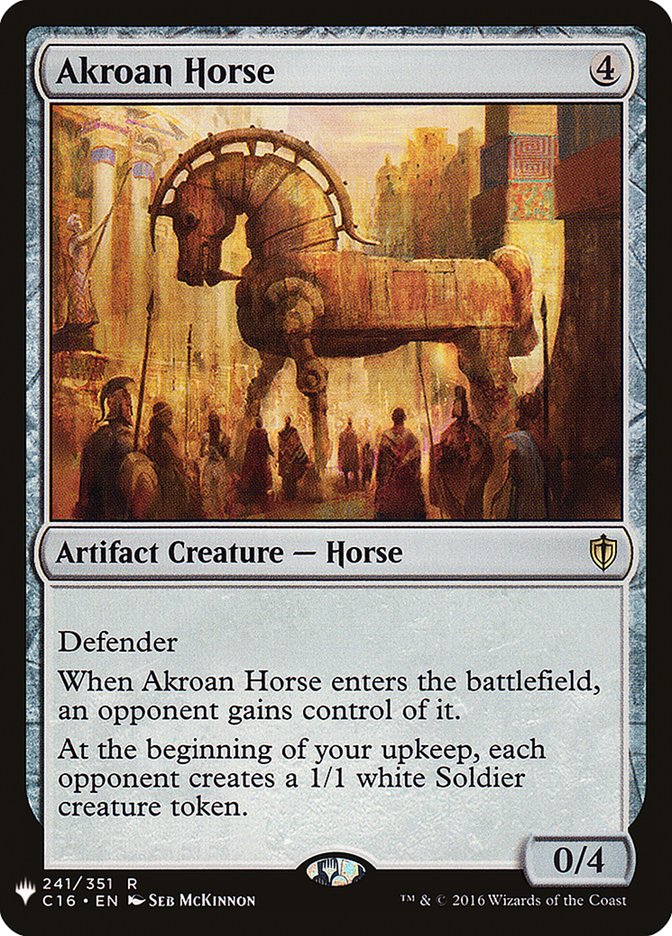 Akroan Horse [Mystery Booster] | Good Games Cannington