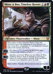 Minsc & Boo, Timeless Heroes (Promo Pack) [The Lost Caverns of Ixalan Promos] | Good Games Cannington