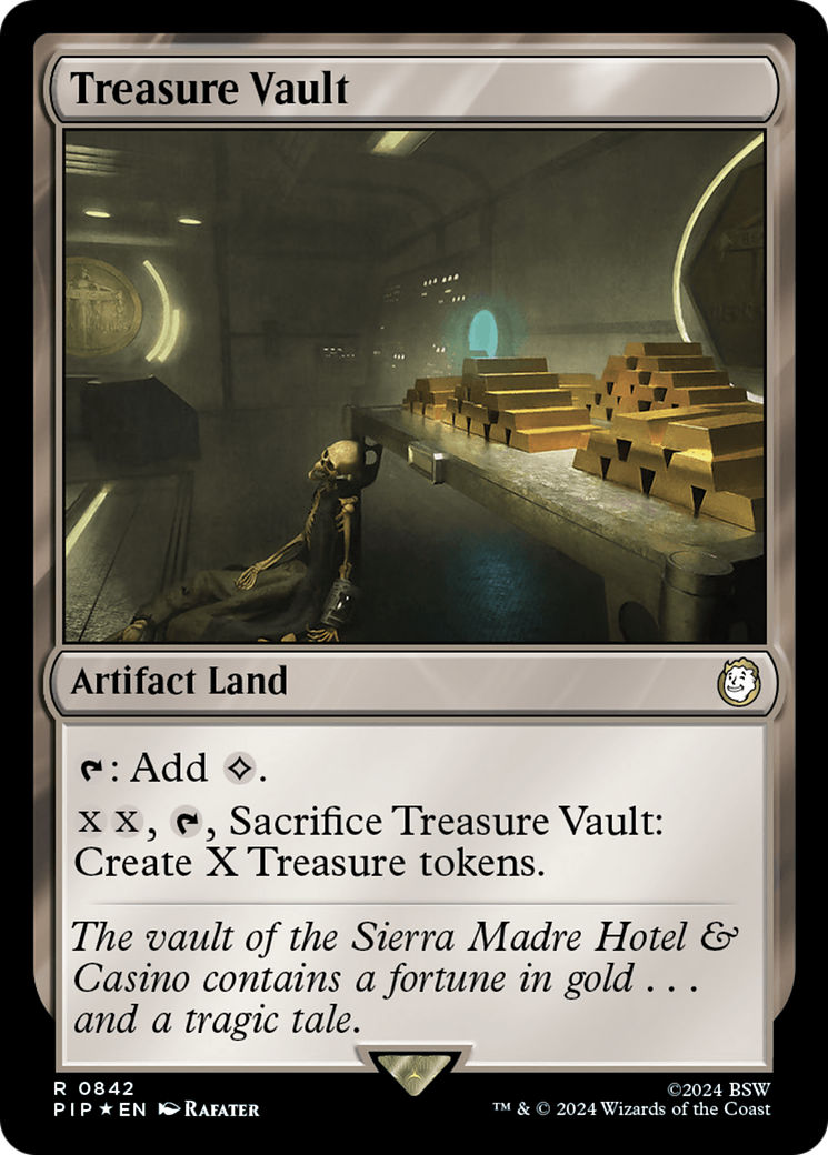 Treasure Vault (Surge Foil) [Fallout] | Good Games Cannington
