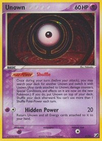 Unown (O) (O/28) [EX: Unseen Forces] | Good Games Cannington