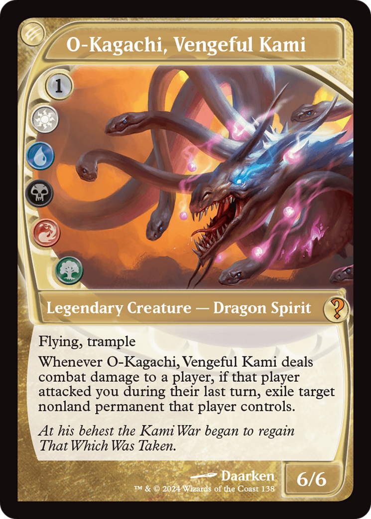 O-Kagachi, Vengeful Kami (Future Sight) [Mystery Booster 2] | Good Games Cannington