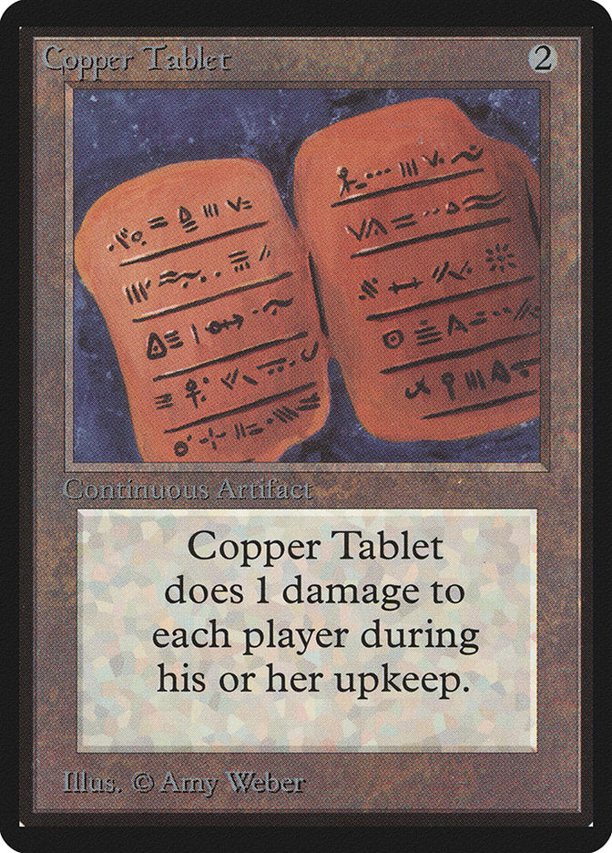 Copper Tablet [Beta Edition] | Good Games Cannington