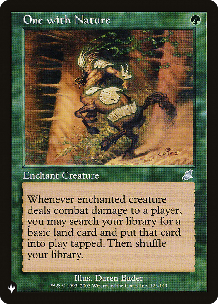 One with Nature [The List] | Good Games Cannington