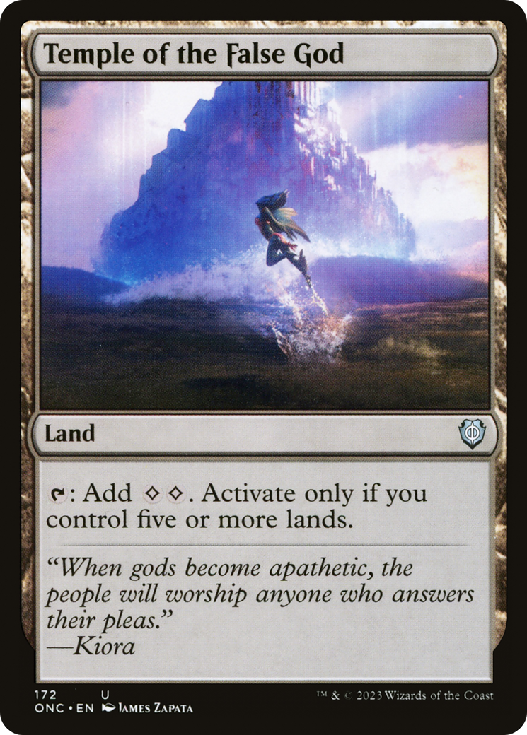 Temple of the False God [Phyrexia: All Will Be One Commander] | Good Games Cannington
