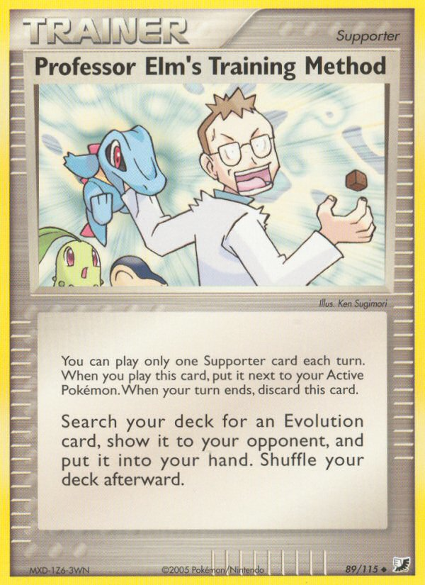 Professor Elm's Training Method (89/115) [EX: Unseen Forces] | Good Games Cannington