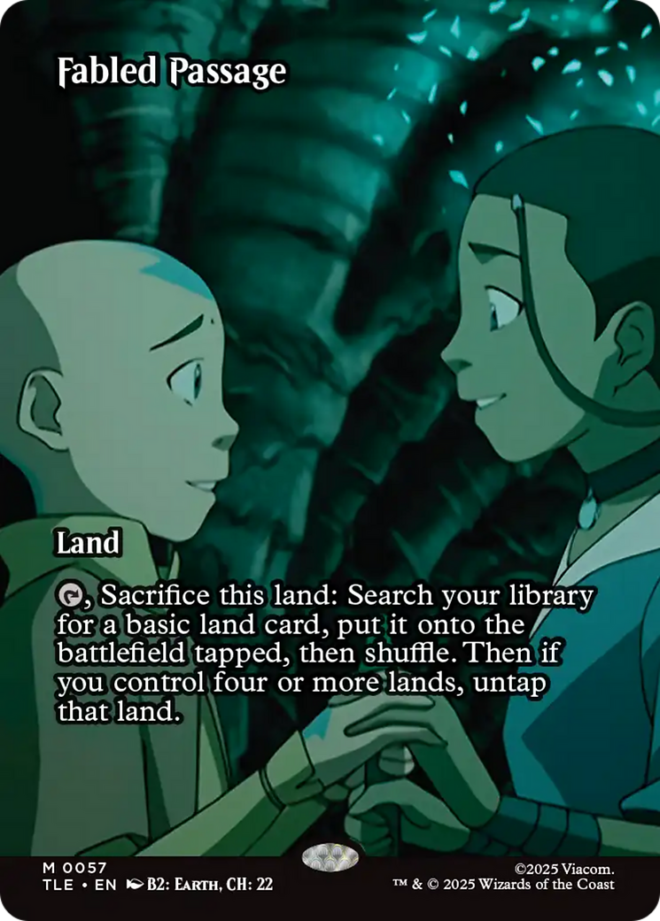 Fabled Passage (Borderless) [Avatar: The Last Airbender: Eternal-Legal] | Good Games Cannington