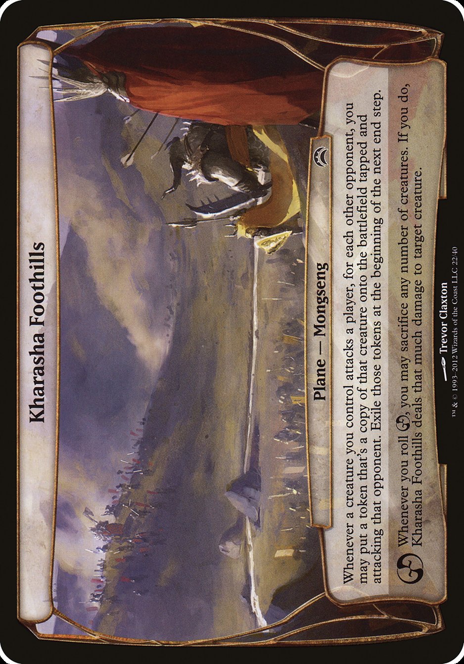 Kharasha Foothills (Planes) [Planechase 2012 Planes] | Good Games Cannington