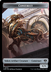 Eldrazi Spawn // Construct (0042) Double-Sided Token [Commander Masters Tokens] | Good Games Cannington