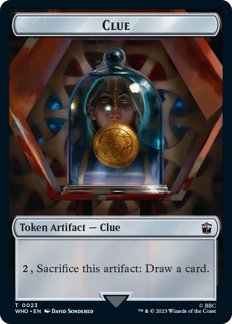 Clue Token [Doctor Who Tokens] | Good Games Cannington
