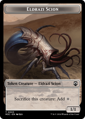 Eldrazi Scion // Eldrazi Spawn Double-Sided Token [Modern Horizons 3 Commander Tokens] | Good Games Cannington