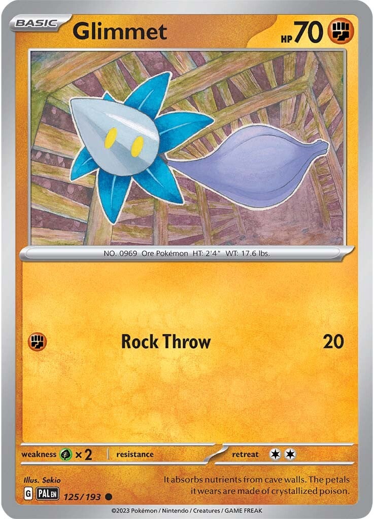 Glimmet (125/193) [Scarlet & Violet: Paldea Evolved] | Good Games Cannington