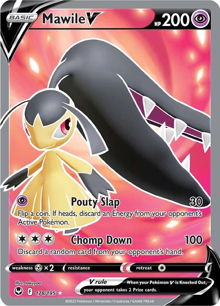 Mawile V 178/195 (SWSH12: Silver Tempest)  - Holofoil | Good Games Cannington