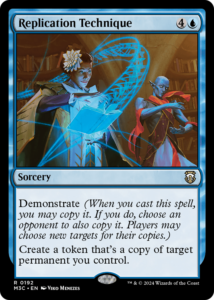 Replication Technique (Ripple Foil) [Modern Horizons 3 Commander] | Good Games Cannington