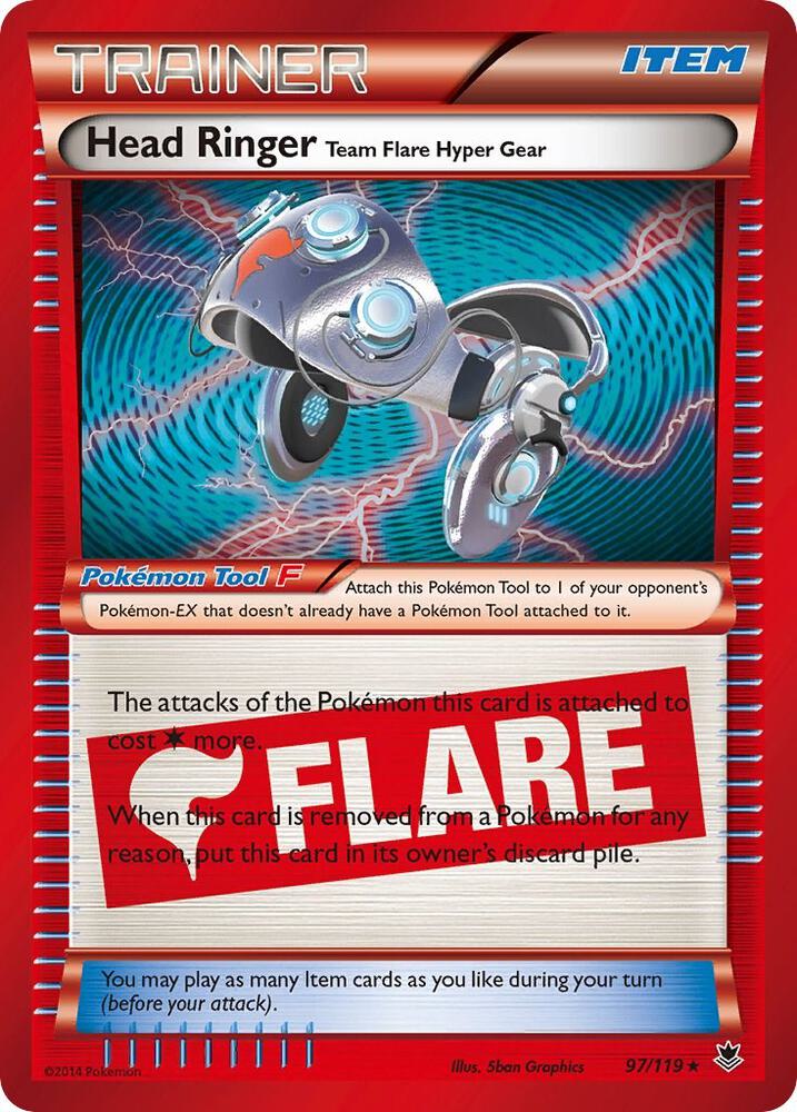 Head Ringer 97/119 (XY - Phantom Forces)  - Holofoil | Good Games Cannington