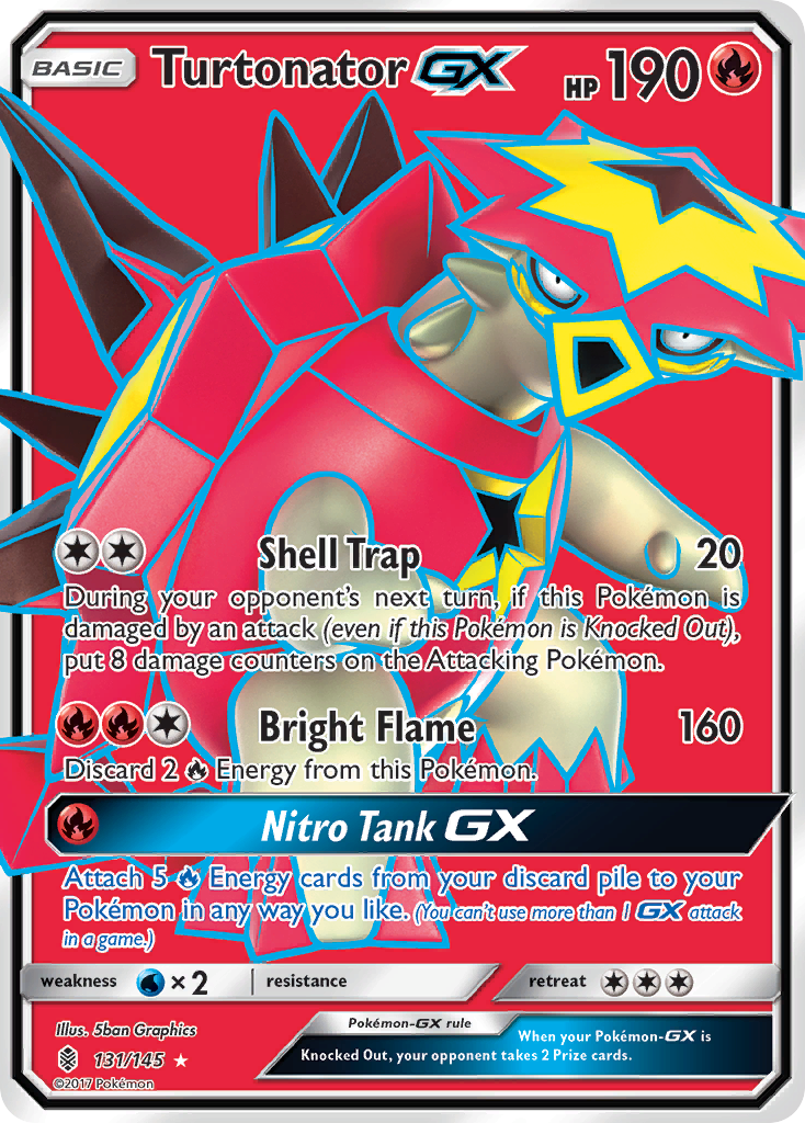 Turtonator GX (131/145) [Sun & Moon: Guardians Rising] | Good Games Cannington
