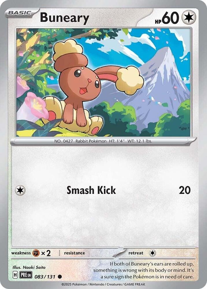 Buneary (083/131) [Scarlet & Violet: Prismatic Evolutions] | Good Games Cannington
