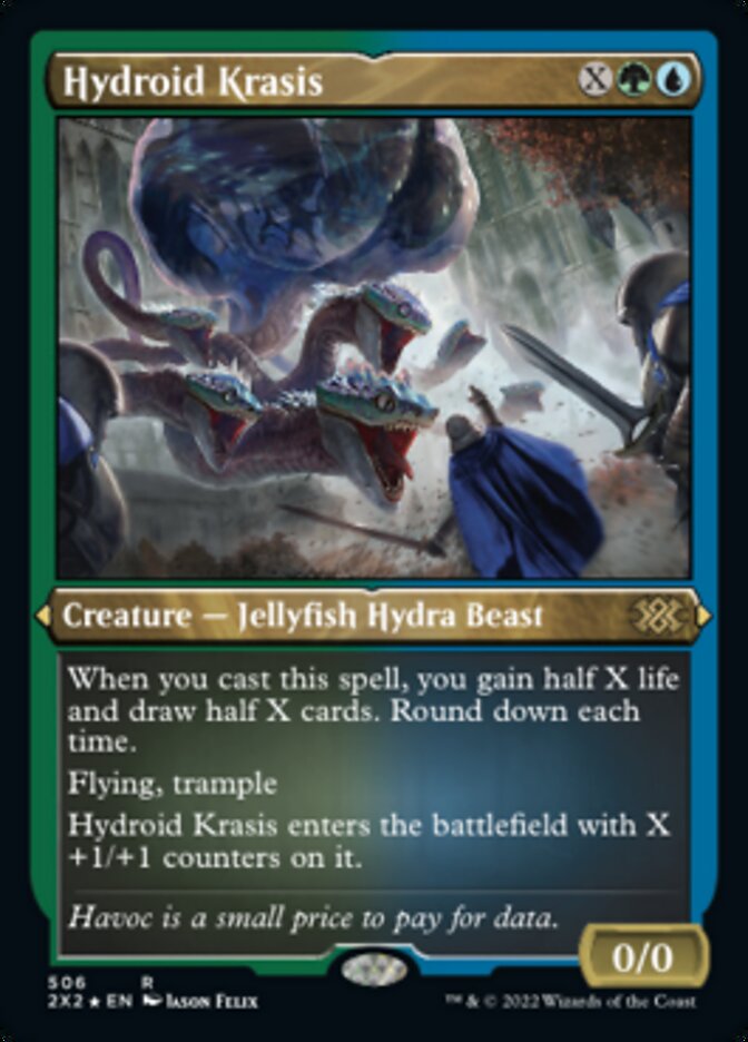 Hydroid Krasis (Foil Etched) [Double Masters 2022] | Good Games Cannington
