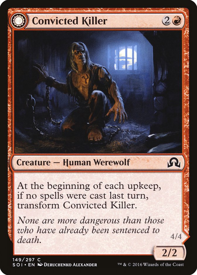 Convicted Killer // Branded Howler [Shadows over Innistrad] | Good Games Cannington
