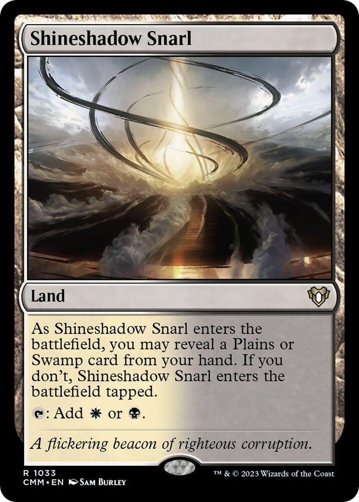 Shineshadow Snarl 1033/451 (Commander Masters)  | Good Games Cannington