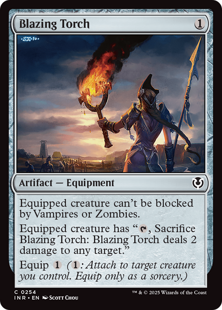 Blazing Torch [Innistrad Remastered] | Good Games Cannington