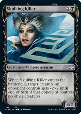 Skulking Killer Showcase 296/277 (Innistrad: Crimson Vow)  - Foil | Good Games Cannington
