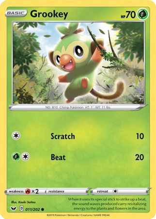 Grookey (011/202) (Premium Collection) [Sword & Shield: Base Set] | Good Games Cannington