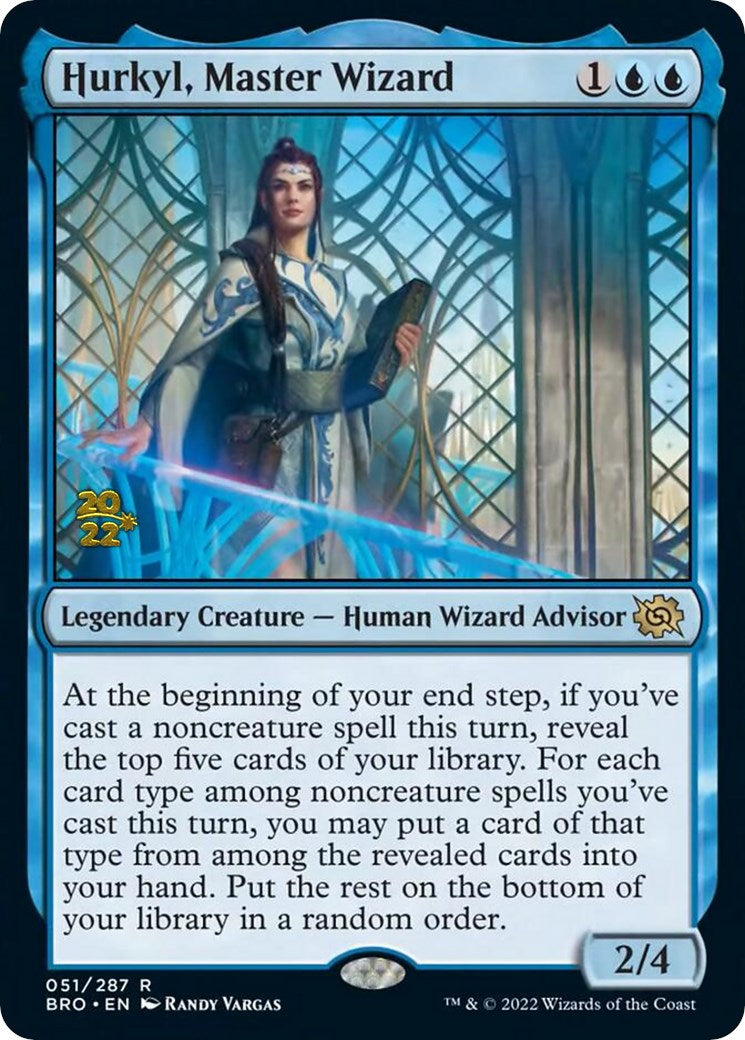 Hurkyl, Master Wizard [The Brothers' War Prerelease Promos] | Good Games Cannington