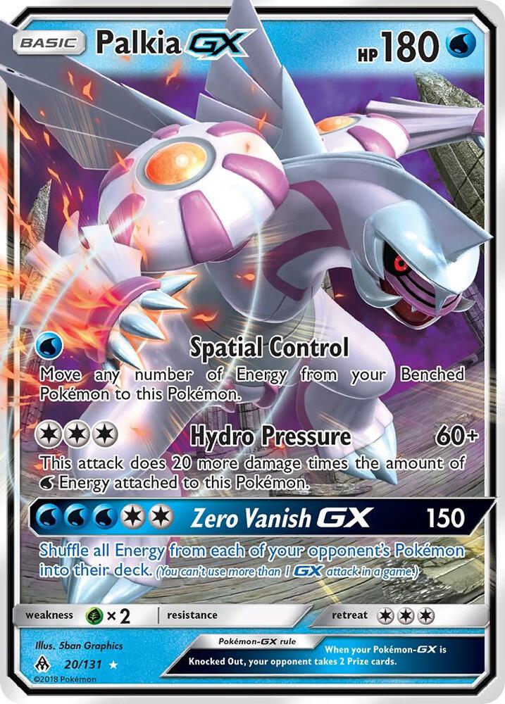 Palkia GX 20/131 (SM - Forbidden Light)  - Holofoil | Good Games Cannington